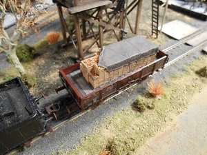 HO Roco Freight Railway Car Custom Detailed Hand Painted Weathered #A3124 - Picture 1 of 3