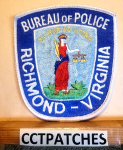 RICHMOND, VIRGINIA BÜRO OF POLIZEI SCHULTERAUFNÄHER VA - Bild 1 von 2