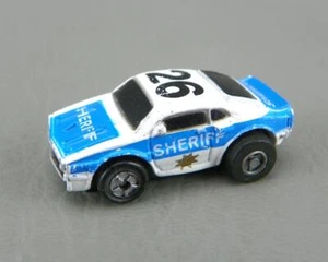 Vintage 1990 Galoob Micro Machines Snapbacks White / Blue #26 Sheriff Police Car - Picture 1 of 4
