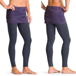Athleta Yin-Yang 2 in 1 Tight in Fling Grey/Nightshade Purple - Bild 1 von 5