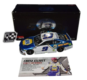 2X AUTOGRAPHED 2020 Chase Elliott & Alan Gustafson #9 NAPA Racing MARTINSVILLE W - Picture 1 of 5