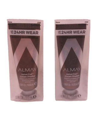 LOT OF 2 Almay Velvet Foil Cream Shadow Eyeshadow 010 END GAME - Image 1 of 4