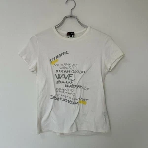 VERSACE SPORT Top T-shirt Short Sleeve White Size Small Used ORNG-0 - Picture 1 of 9