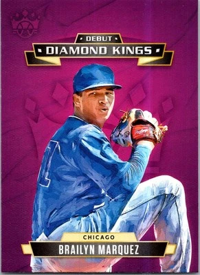 2021 Panini Diamond Kings #DDK-CC Brailyn Marquez Debut Diamond Kings - Image 1 of 2
