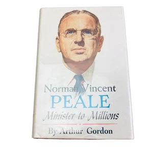 Norman Vincent Peale Minister to Millions by Arthur Gordon 1958 1st Ed/Print HC - Foto 1 di 3