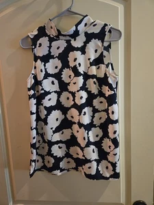 Ann Taylor Factory XS, Sleeveless Blouse, Floral - Picture 1 of 6