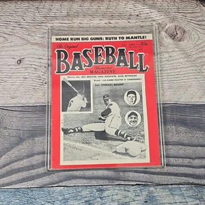 Baseball Magazine July 1953  Mickey Mantle NY Yankees MLB Baseball Vintage 50s - Picture 1 of 13