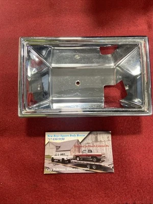 77-85 Oldsmobile Delta 88/98 Interior Derecho Cromo Manija Puerta Bisel 20007208 Foto 1 de 2