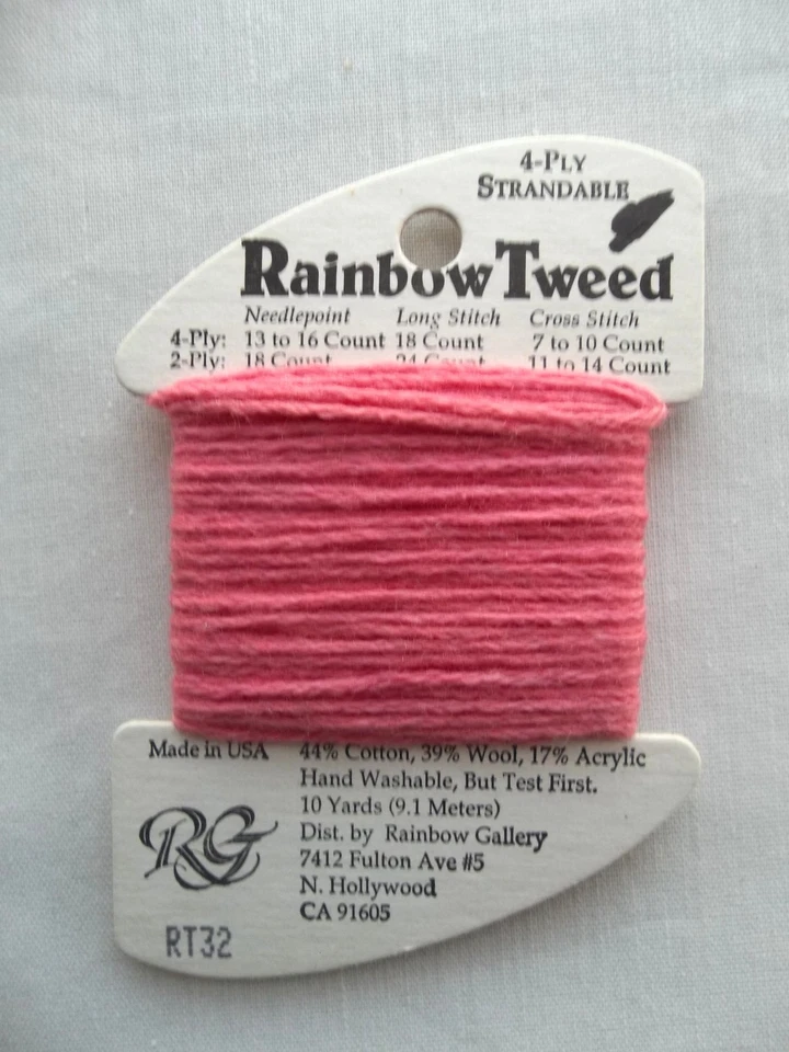 RAINBOW TWEED Thread - You Choose-- Rainbow Gallery Cross Stitch/Needlepoint - Image 1 of 1