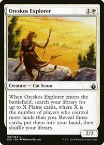 MAGIC THE GATHERING - MTG - Battlebond BBD #100 Oreskos Explorer - UNCO - Imagen 1 de 1