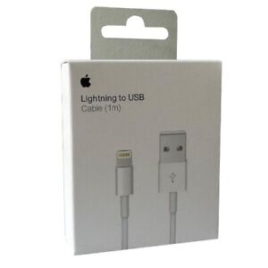 Original Apple Lightning USB Ladekabel MD818ZM/A 1m für iPhone 6 7 8+ Xs XR 7+ 8
