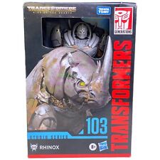 Transformers Studio Series Voyager 103 Rhinox Converting Action Figure  (6.5”) 