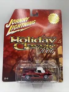Johnny Lightning Holiday Classics 2006 Ornaments 1958 Chevrolet Corvette diecast - Picture 1 of 4