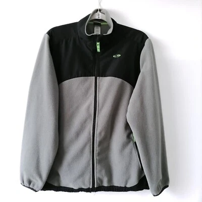 Chaqueta Champion Gris Negro Polar Softshell Cremallera Completa Para Hombre Junior Talla XL (16-18) Foto 1 de 4