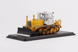 SSM8015 Crawler tractorT-150 with plow /yellow-white/ - Imagen 1 de 5