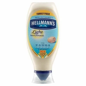 Hellmann's Light Squeezy Mayonnaise 750ml - Pack of 2 - Picture 1 of 1