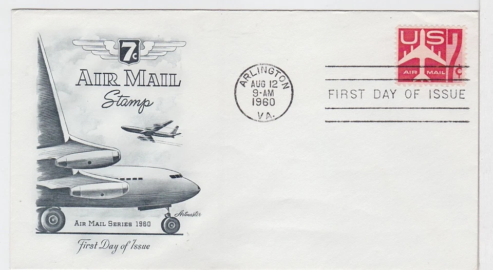 TurtlesTradingPost -  Airmail 7 Cent Jet 1960 #C60  Artmaster FDC - Image 1 of 1