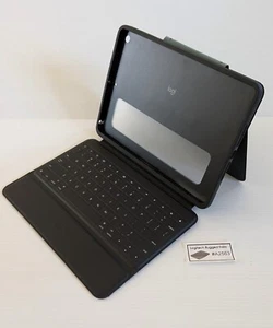 Logitech Rugged Folio Keyboard Cover for iPad 7th, 8th and 9th gen (Lot#A2563) - Picture 1 of 3