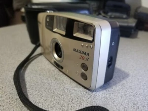 Appareil photo argentique vintage Samsung Maxima Zoom 20S 35 mm POINT & SHOOT - Photo 1 sur 10