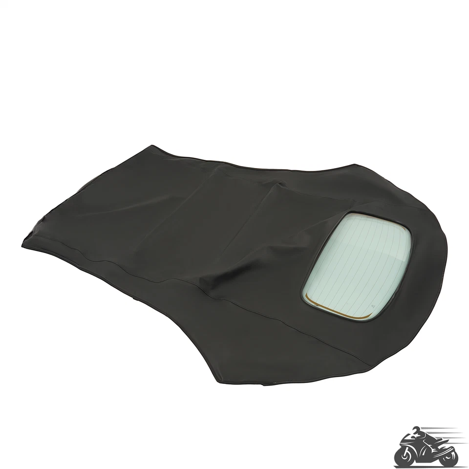 Convertible techo blando con ventana de vidrio térmico negro para Volkswagen Beetle 2003-2010 Foto 1 de 4