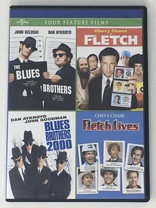 “Blues Brothers” “Fletch” “Brothers 2000” “Fletch Lives” DVD 4 Feature Films - Imagen 1 de 5