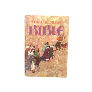 The Children's Bible by Golden Press (1965, Hardcover), Illustrated - Foto 1 di 20