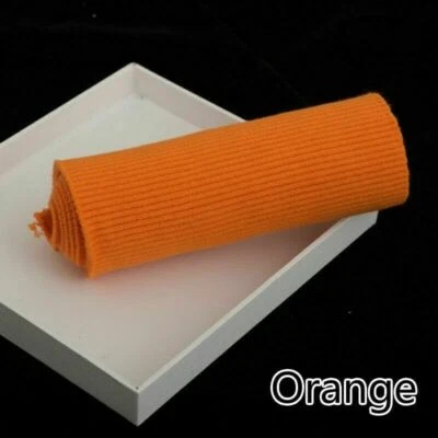 Cotton Stretch Knit Fabric Sweater Jacket Waistband Cuffs Legs Ribbed Trim Solid - Image 1 of 4