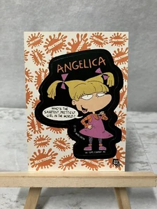 1993 Topps Nickelodeon Rugrats Angelica STICKER card #10 - Picture 1 of 2