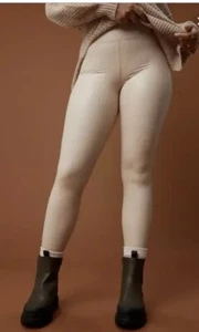 Legging OFFLINE By Aerie Pequeño Nuevo con Etiquetas Real Luxe Imitación Cuero - Imagen 1 de 5