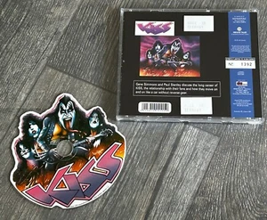 KISS CD Shaped Picture Disc Interview Gene Simmons Paul Stanley Germany Ltd 1997 - Picture 1 of 5