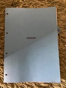 Honda CR250R Elsinore,(dealer)Pre Delivery Inspection(PDI)Manual/set Up Manual. - Picture 1 of 9