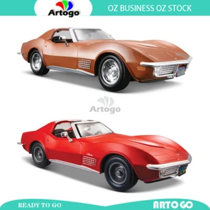 LICENSED Special Edition Chevrolet Corvette scale 1:24 model car diecast toy - Picture 1 of 8