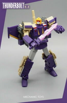 MISB MFT MS-28 Thunderbolt Blitzwing MINI Transformers Action Figure New in Box - Image 1 of 4