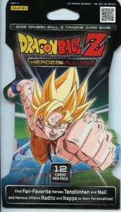 Dragon Ball Z Heroes & Villains Trading Card Game 12 Pack - Picture 1 of 1