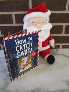 Kohl's Cares Santa 14" Peluche y 5"x 7" Libro "Cómo atrapar a Santa" Nuevo con etiquetas 2019 - Imagen 1 de 6