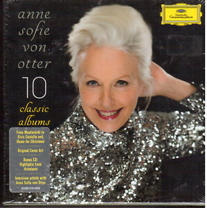 Anne Sofie Von Otter 10 Classic Albums CD NEW