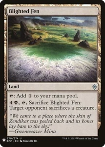 1x Blighted Fen MTG Mystery Booster NM Magic Regular - Picture 1 of 1