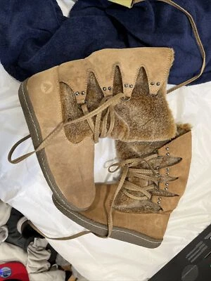 Zapatos Airwalk para mujer talla 6 marrón gamuza con cordones Foto 1 de 4