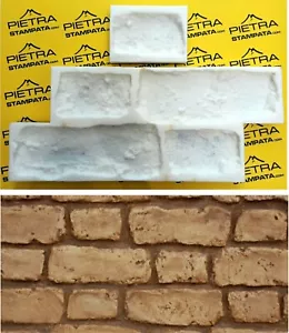 mold fit plaster printed FAKE STONE wall printed vertical concrete stamp - Picture 1 of 3