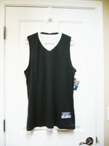 New Champro Mens Double Layer Tank Top Black White Sz M / L NWT - Picture 1 of 5