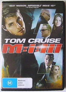 MISSION IMPOSSIBLE 3 (2006) DVD MOVIE Tom Cruise, Michelle Monaghan, Ving Rhames - Picture 1 of 4