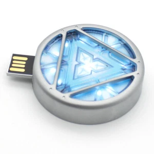 Iron Man ARC REACTOR USB Stick Silber Flash Drive Stick Mark Tony Stark - Bild 1 von 12