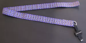 Polo Ralph Lauren Paisley Ribbon cloth D-Ring Buckle Belt paisley Purple yellow - Picture 1 of 7