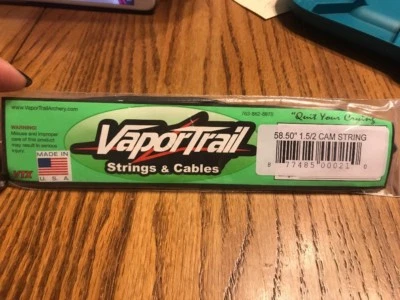 Vapor Trail Strings & Cables 58.50” 1.5/2 Cam String VTX RARE-SHIPS N 24h - Image 1 of 3