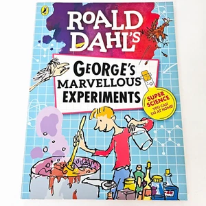 Roald Dahl's George's Marvellous Experiments Paperback science to do at home - Picture 1 of 20