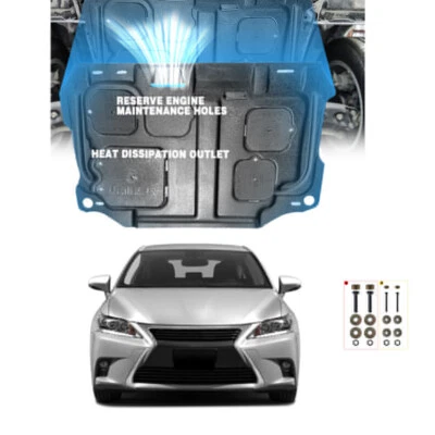 Para-lamas dianteiros do motor para Lexus CT200h 2012-2016 sob protetores contra respingos do motor - Imagem 1 de 4