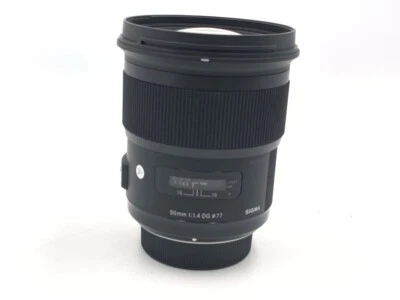 Near Mint Sigma 50mm F/1.4 DG HSM Art Standard Prime Lens Nikon F MIJ #20143 - Image 1 of 3