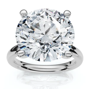 Certified 9Ct Aurora Solitaire Diamond Engagement Ring Lab Grown - Picture 1 of 7