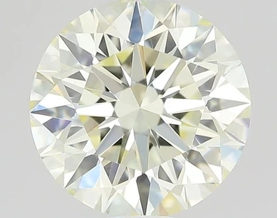 Natural Diamond 5 mm Size N/VS Clarity 0.50 Ct GIA Certified Brilliant Round Cut - Image 1 of 4