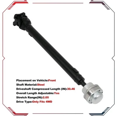 52853442AF nuevo eje de transmisión delantero para Jeep Liberty 2008-2012 3,7 L, Dodge Nitro AWD Foto 1 de 4